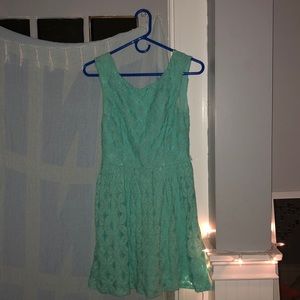 Light teal City Triangles Dress